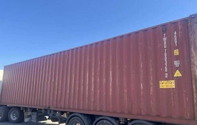 Kontener Morski 40 HC Transport Rozładunek