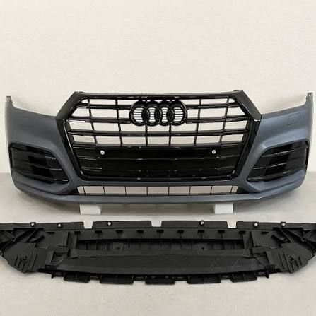 Audi Q5 2017 2018 2019 2020 Бампер передній у зборі (S-line) ліцензія AUDI