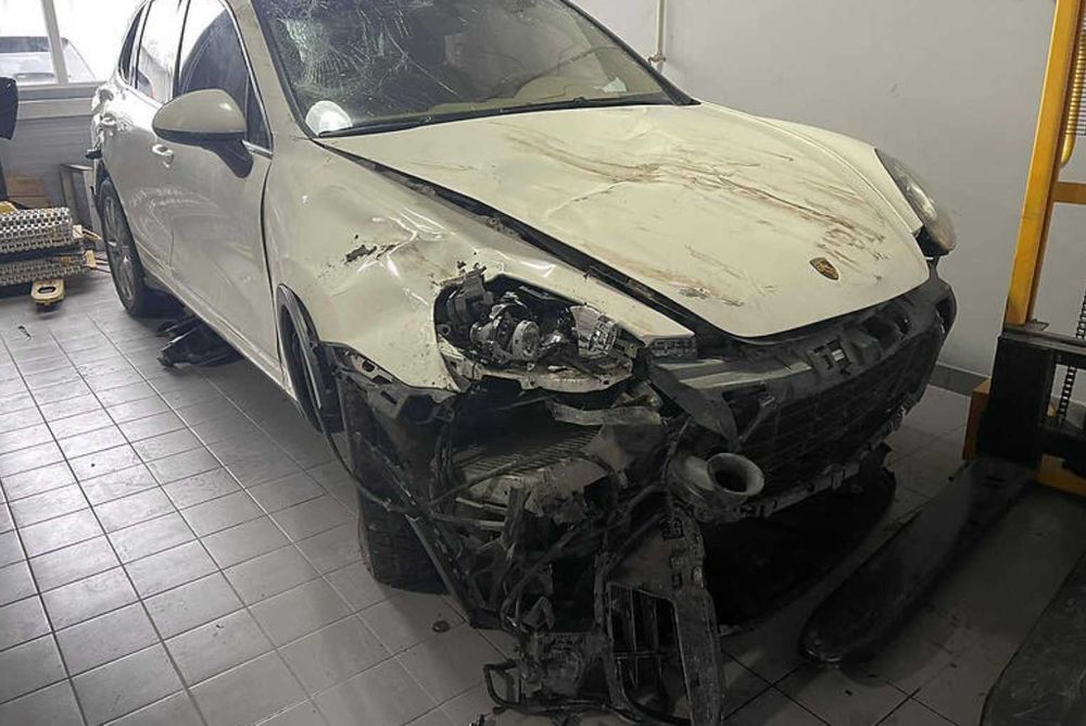Блок управления двигателем от Porsche Cayenne Turbo 958 2010-2017