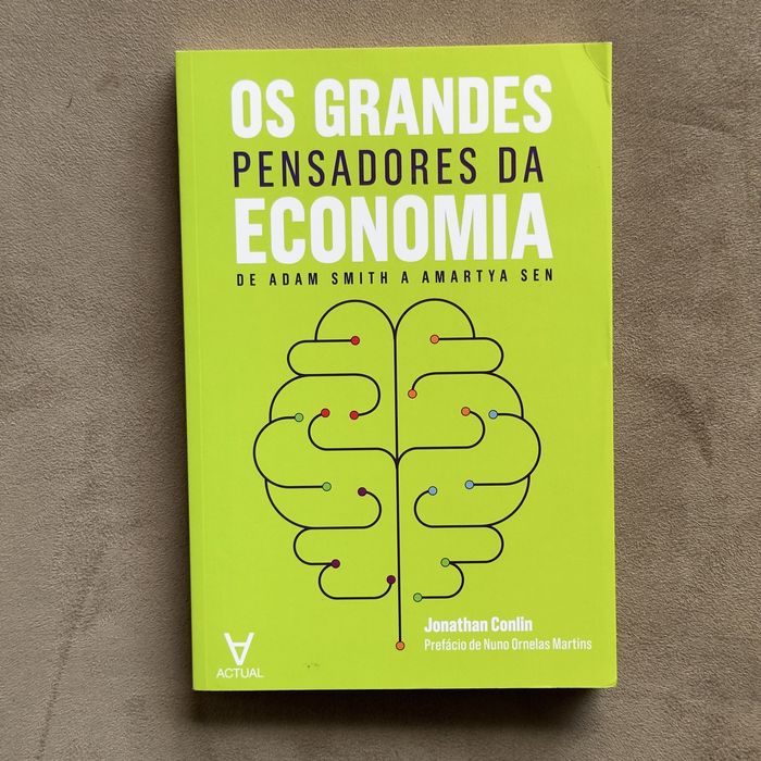 Lote de Livros de Economia – Fundamentos e Grandes Economistas