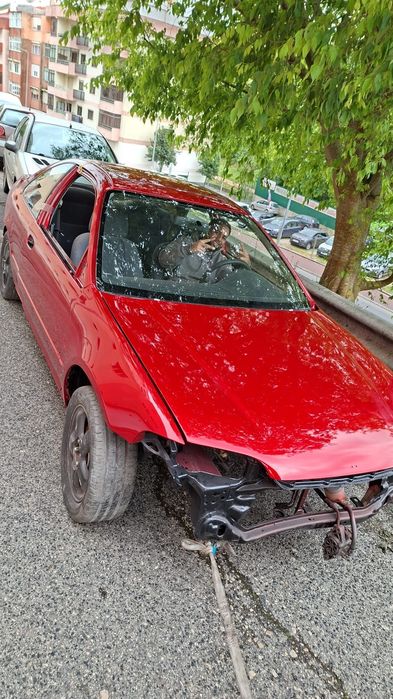 Honda Civic EJ2 (Coupe) Fusion Red base para  K-Swap