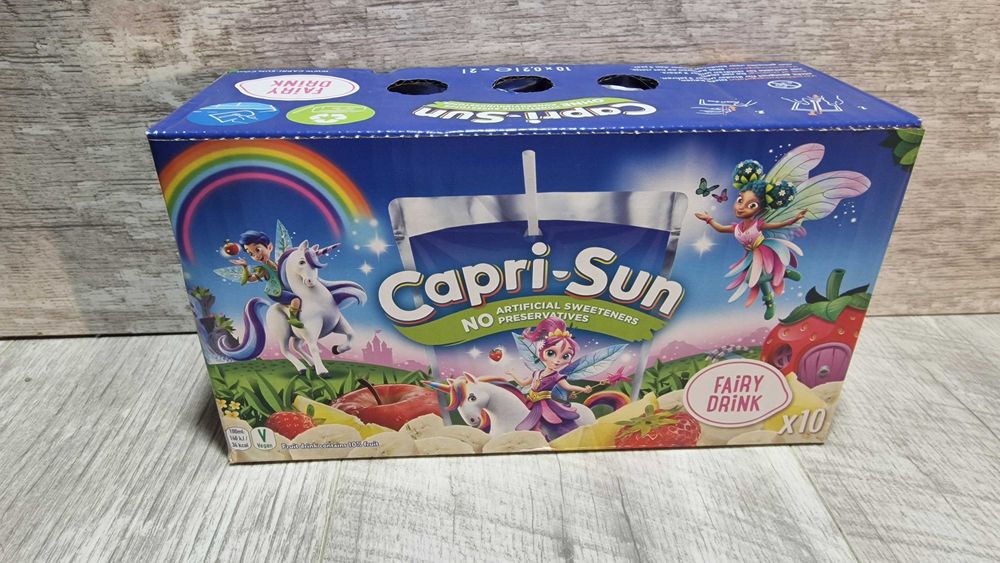 Niemieckie soczki Capri-Sun Fairy Drink