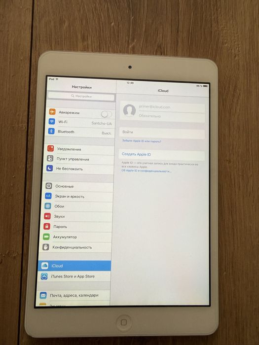 Apple iPad mini 1 (A1432), 16 ГБ, Silver