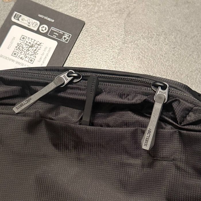 Сумка Arcteryx Heliad 6L crossbody bag — Нова (Black) Gore tex