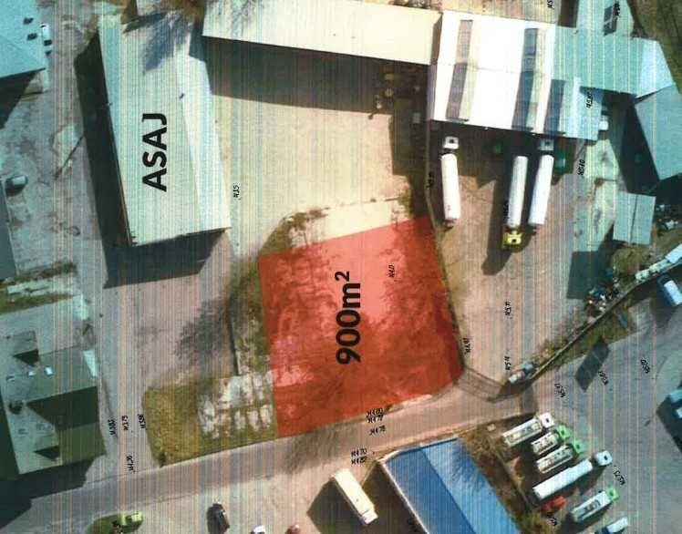Wynajmę plac w bardzo dobrej lokalizacji - 900 m2