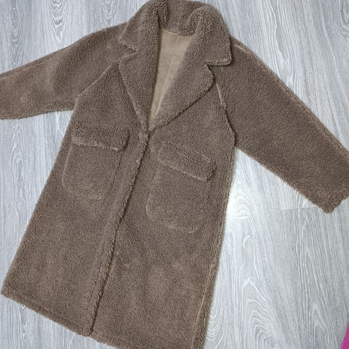 Штучна шуба-дублянка двостороння