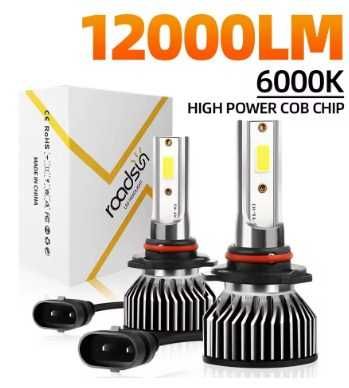 Світлодіодна автомобільна лампа Roadsun H7/h4 6000 K комплект 2\1 шт