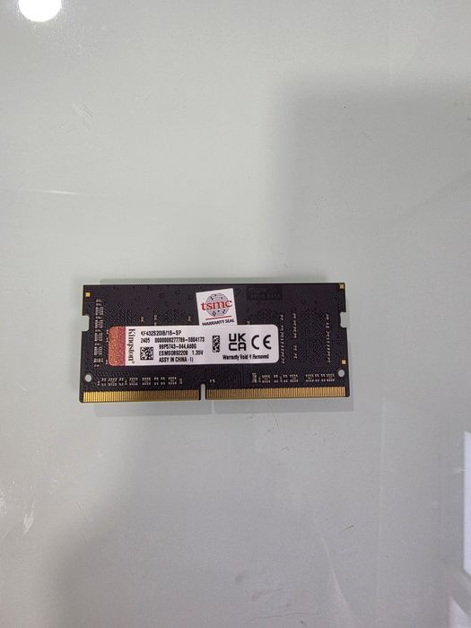Kingston Fury Impact 16GB DDR4-3200MHz CL20 (Intel XMP) RAM SO-DIMM