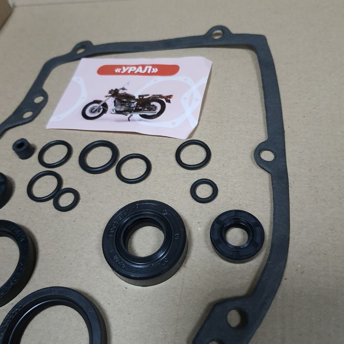 Ремкомплект Коробки УРАЛ 650 ИМЗ сальники и прокладка (полный комплект