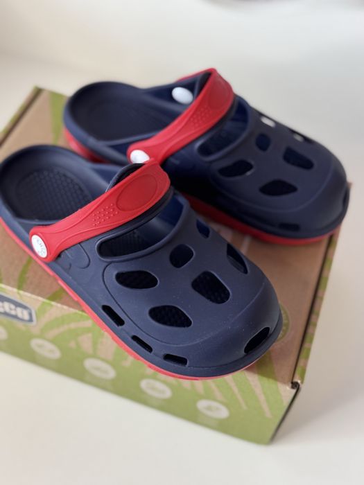 Пантолети Chicco Main Red Blue, розмір 32, 18,5см