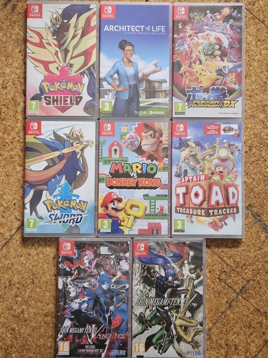 Jogos Nintendo Switch V1 V2 Lite Oled e Switch2