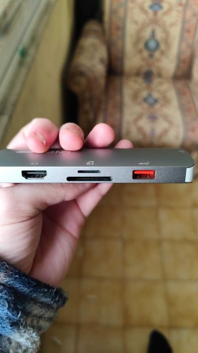 Adaptador HUB USB-C Pro LINQ LQ49081 8 em 1