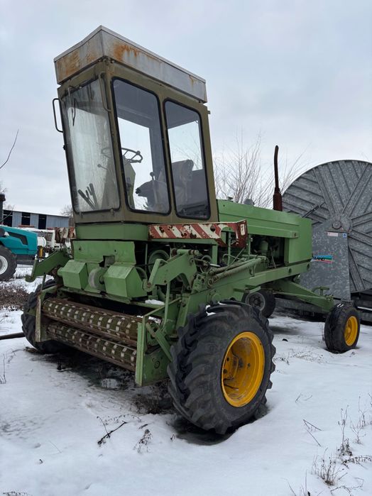 Самохідна косарка FORSCHRITT E-303 з комплектом жниварок