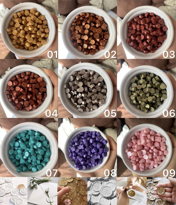 100pcs PRETO cera selar lacre sinete selo carimbar craft scrapbook