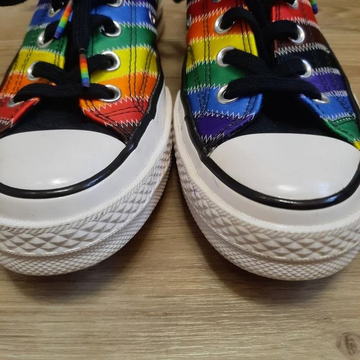 Кеди унісекс converse оригінал кольорові веселка лгбт прайд