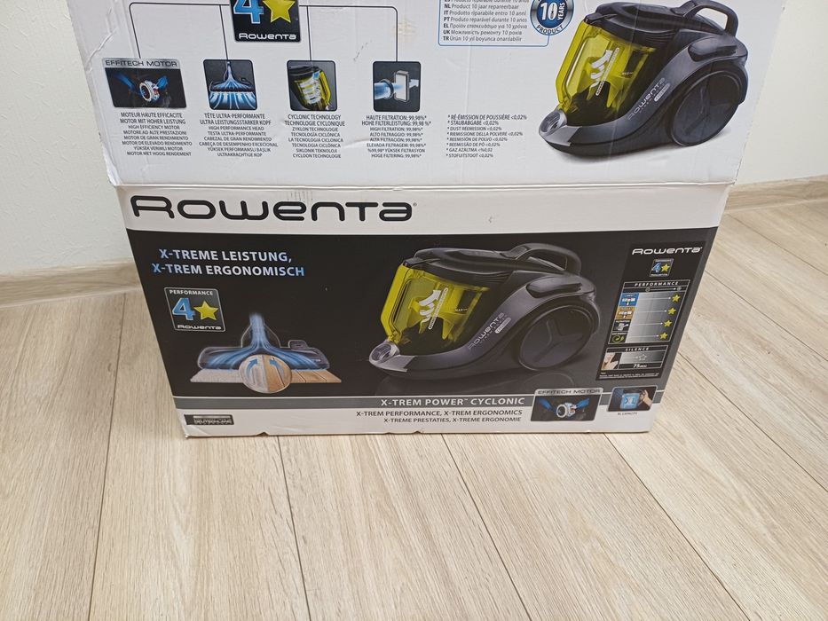Пилосос Rowenta x-tream power. Бу, фільтри нові.