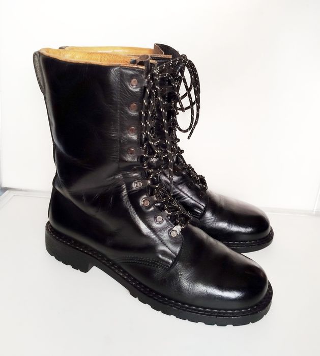 Ботинки десантников кожаные, р. 43
