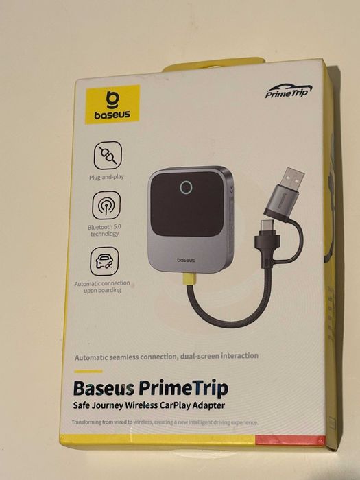 Carplay Baseus sem fio