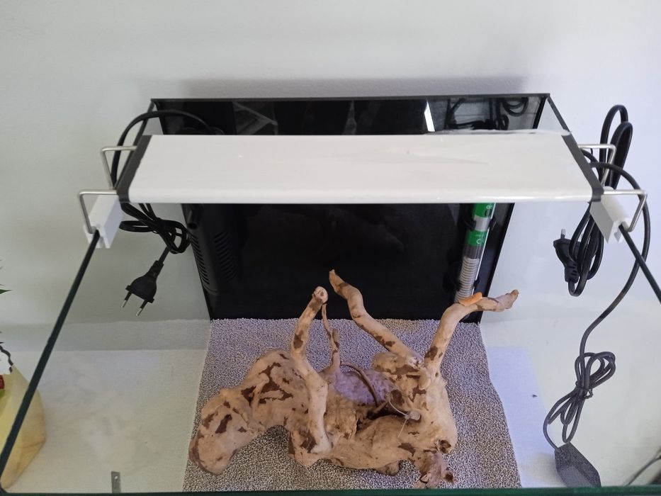 Aquário cubo 35x35x35 completo "novo"