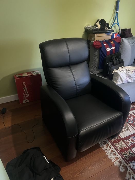 Fotel z masażem rozkładany