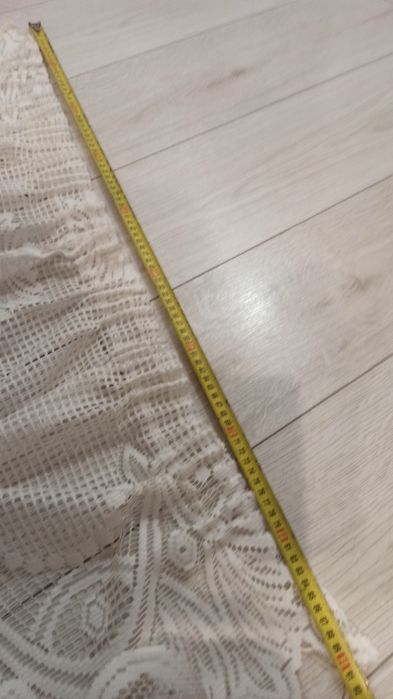 Firanki PRL bialo ecri