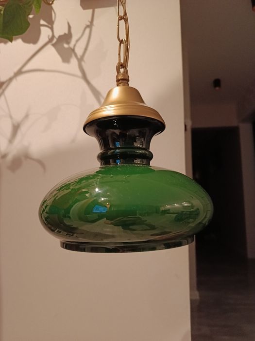 Lampa wisząca z kloszem
