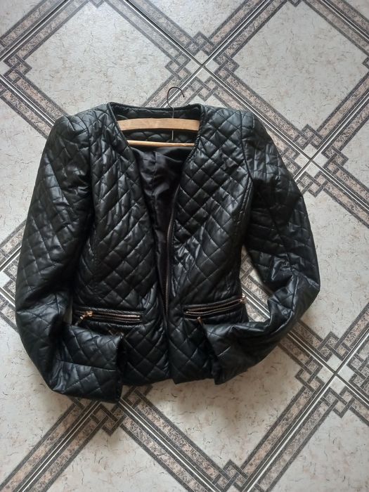 kurtka s modna czarna gala