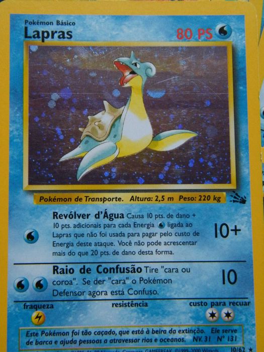 Cartas Pokémon - Deck Paralisação (Lockdown) + x1 Booster Fossil (PT)