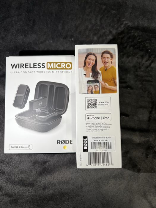 Мікрофонна радіосистема Rode Wireless Micro USB-C Black
