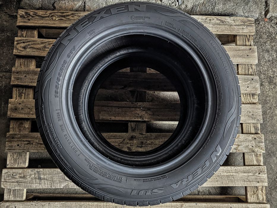 Пара 195/55r16 Nexen | Korea | 8mm | 2020 | Стан нових | Преміум шини