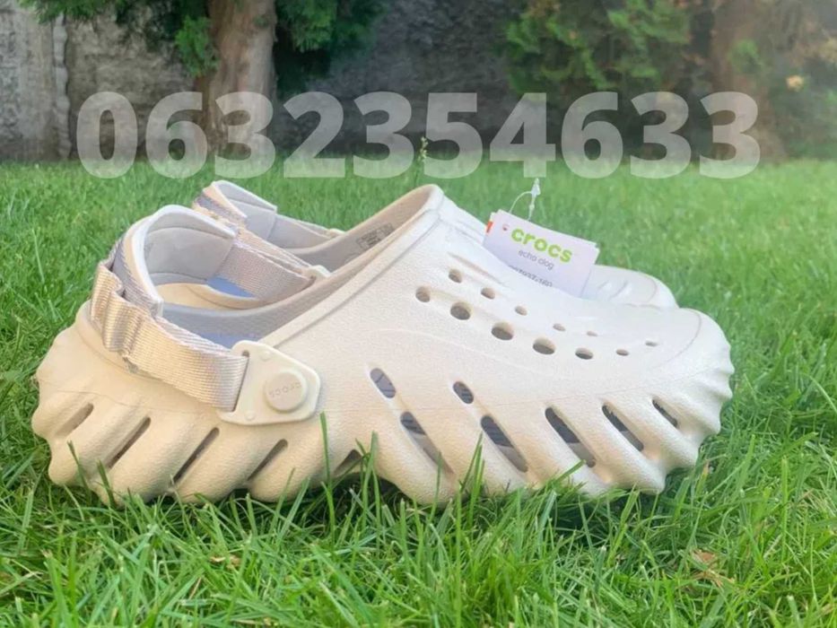М'яке взуття крокс! Чоловічі та жіночі Крокси. Crocs Echo Clog. Розпродаж новинок