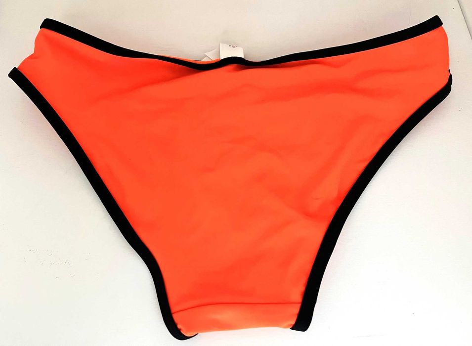 New Look strój kąpielowy bikini kostium neonowy pomarańcz 12-13-15 l