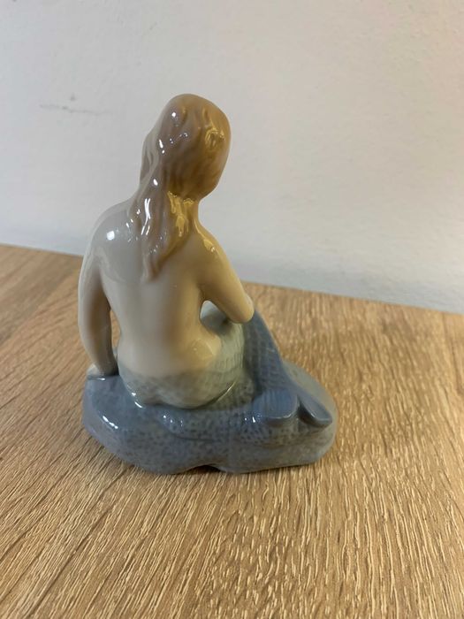 stara figurka porcelanowa Syrenka  Royal Copenhagen. Stan bd, Vintage