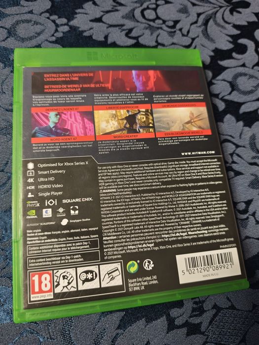 Hitman 3 Xbox One / Series S/X