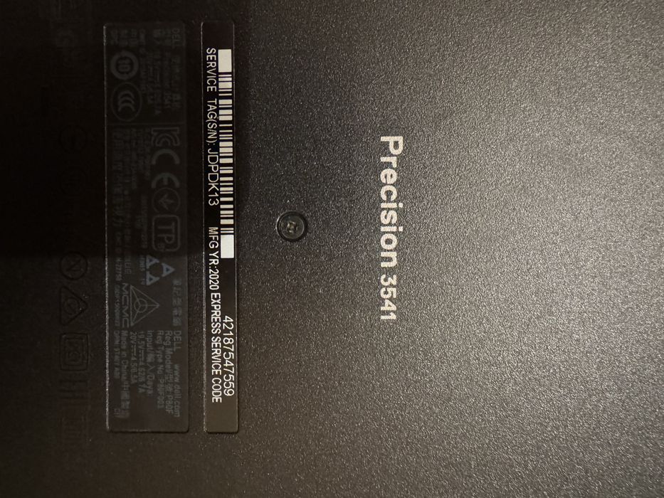 Computador Dell precision 3541 ( deixou dar som )