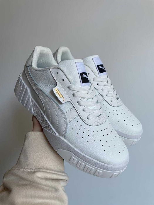 Puma Cali кроссовки новые женские кожаные белые оригинал пума