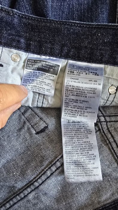 Чоловічі джинси Levi's 501 Original Fit. 40/32