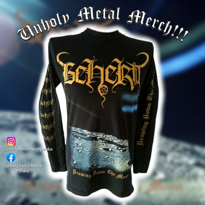 Oficjalna Koszulka Longsleeve Beherit - Drawing Down the Moon XXL