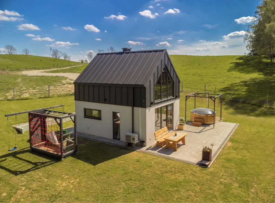Domek na ferie  Warmia i Mazury kominek balia wyłączność jeden