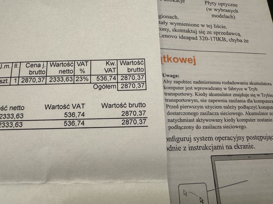 Laptop LENOVO Ideapad 320-17IKB