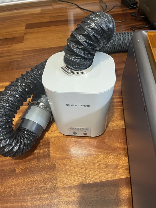 Laser Creality Falcon 10W | ZESTAW: Odciąg Mecpow P50, Rotator, Plaster Miodu
