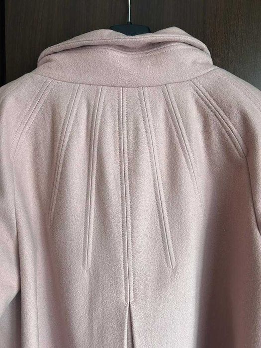 Kurtka Budrysówka Zara Basic - XL (42) - Wełna - Pudrowy Róż