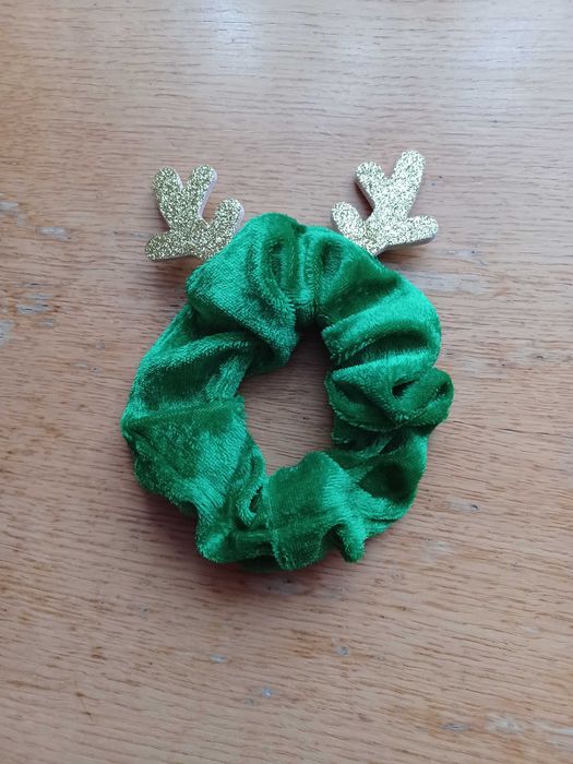 Gumka do włosów świąteczne scrunchie christmas święta prezent