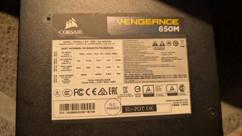 Kit Upgrade PC Gaming: RTX 2070 8GB + Ryzen 5 3600 + Fonte Corsair 650W