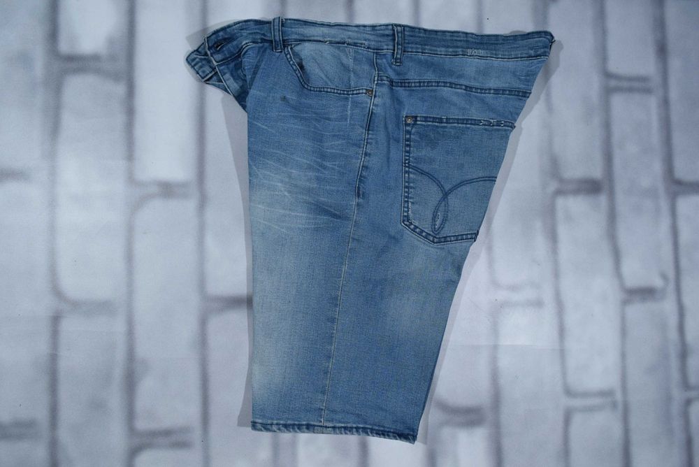 Jeansowe spodenki szorty Calvin Klein Jeans Rozmiar 38 (W38) XL-XXL Bawełna Elastan