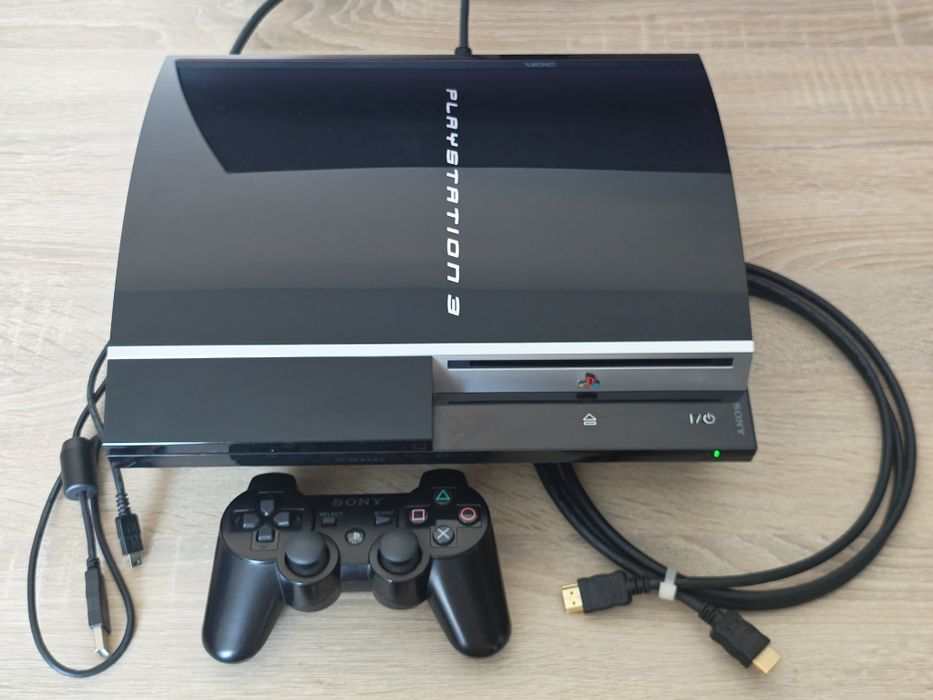 Konsola Sony PlayStation 3 ps3 fat play do grania zestaw pad plej