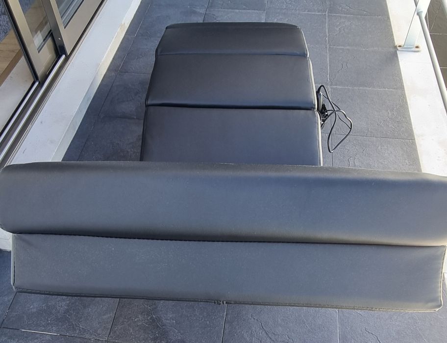 Sofa Cadeira longa preta