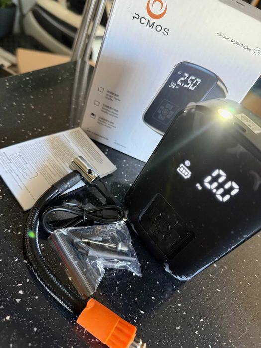 Bezprzewodowy Kompresor Samochodowy Przenośna Rowerowa Pompka