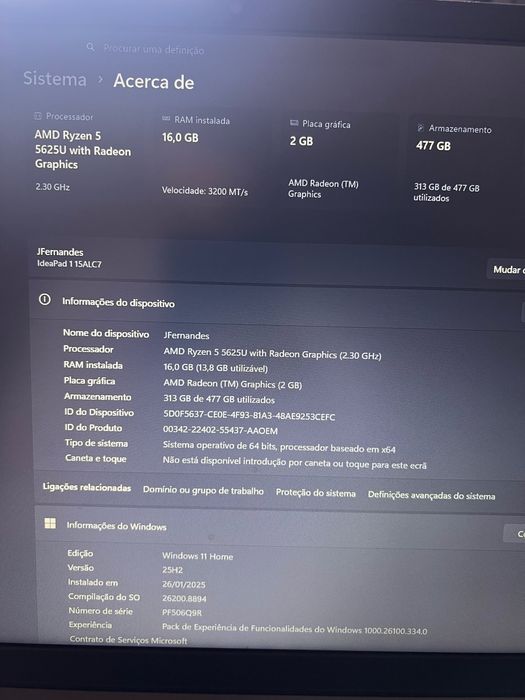 Lenovo Ideapad 1 15ALC7