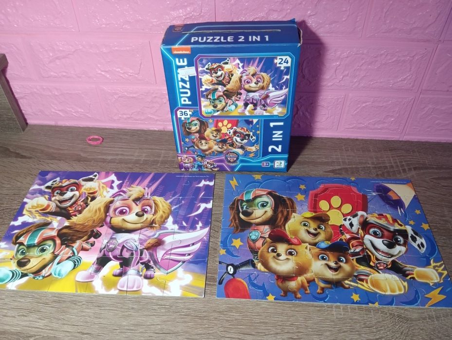 Пазли для дітей,trefl спайдермен,щенячий патруль